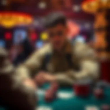 Player adapting strategies in high-stakes poker