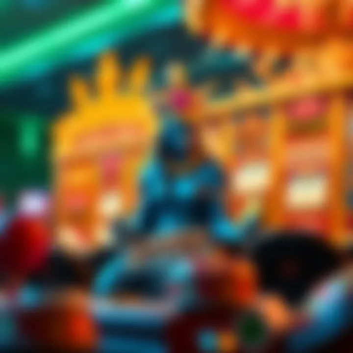 Illustration of bonus features and unique gameplay mechanics