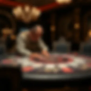 Artisan crafting a bespoke poker table