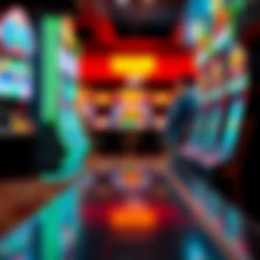 Promoting Responsible Gaming Practices A serene gaming environment promoting responsible gambling