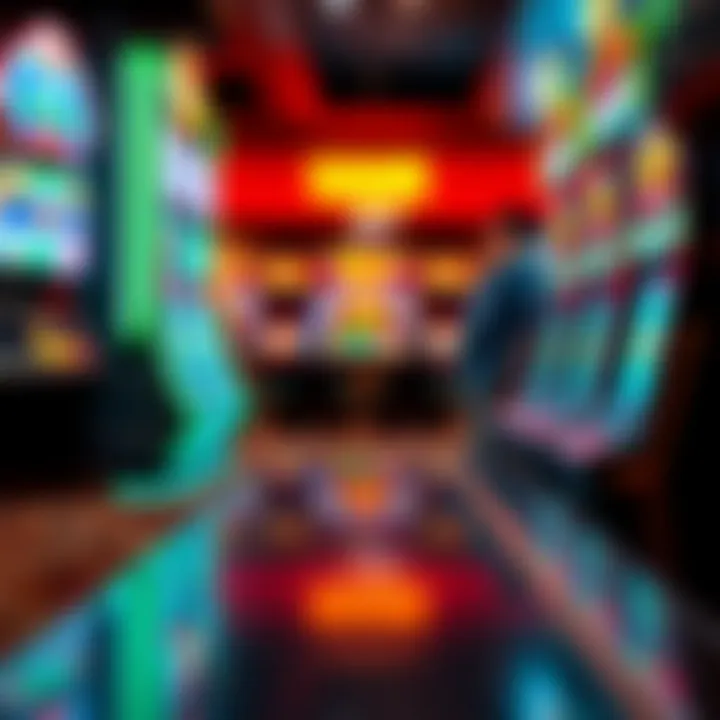 Promoting Responsible Gaming Practices A serene gaming environment promoting responsible gambling