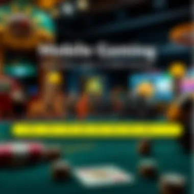 An infographic illustrating the evolution of mobile gaming over the years.