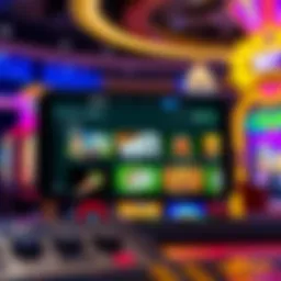 User interface of the Bet MGM Grand app showcasing game selection