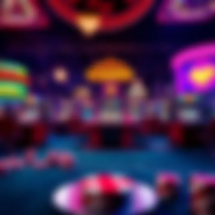Illustration of diverse game types available at Bigwin Casino