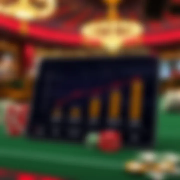 Graph depicting player engagement strategies in online casinos