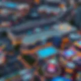 Aerial view of Blue Chip Casino