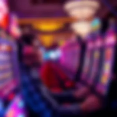 Player engaged in a thrilling slot game