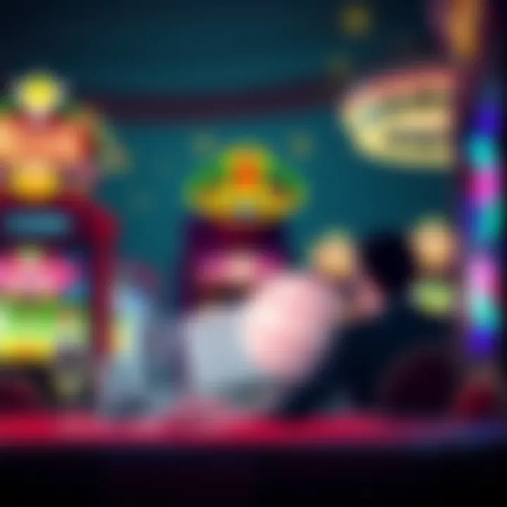 Illustration of a player strategizing their betting approach