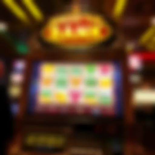 Break the Bank Slot Machine Interface Visual representation of the Break the Bank slot machine interface