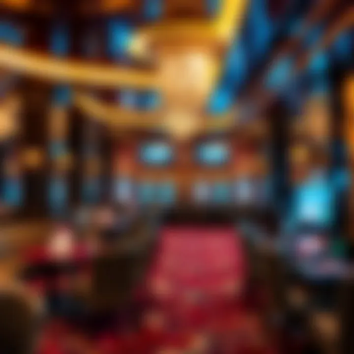 VIP lounge area offering exclusive amenities for elite guests