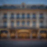 Elegant facade of Casino Barrière Deauville