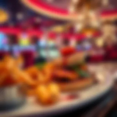 Delicious dining options available at Casino Hartford