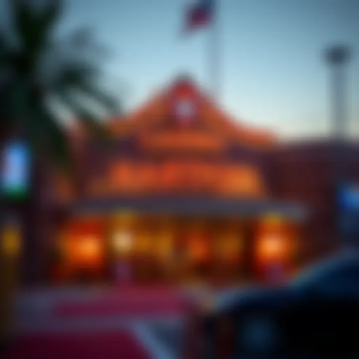 Welcoming entrance of Casino Hartford