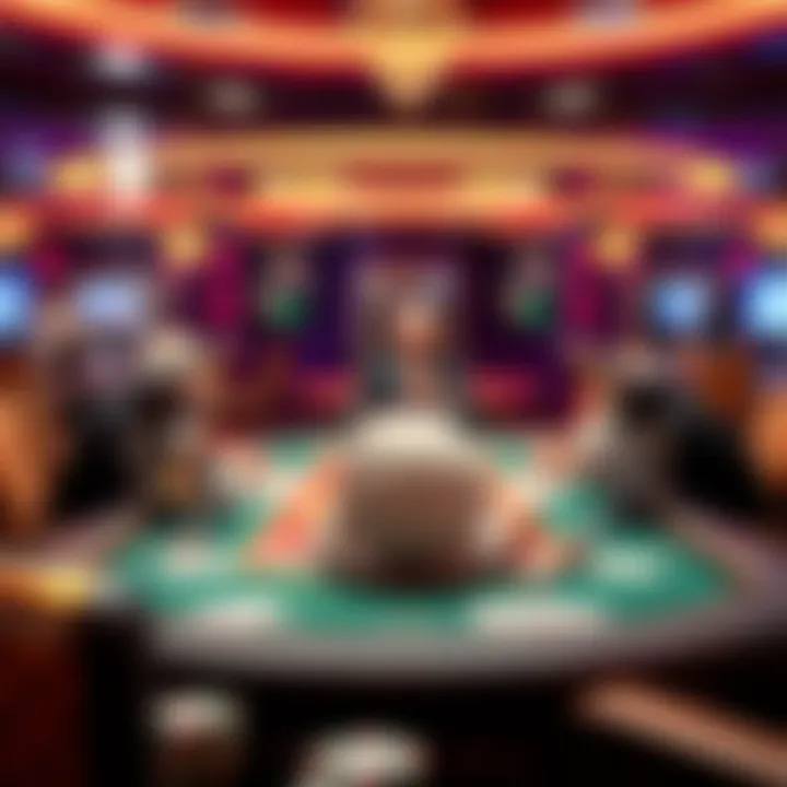 Illustration of different poker game formats