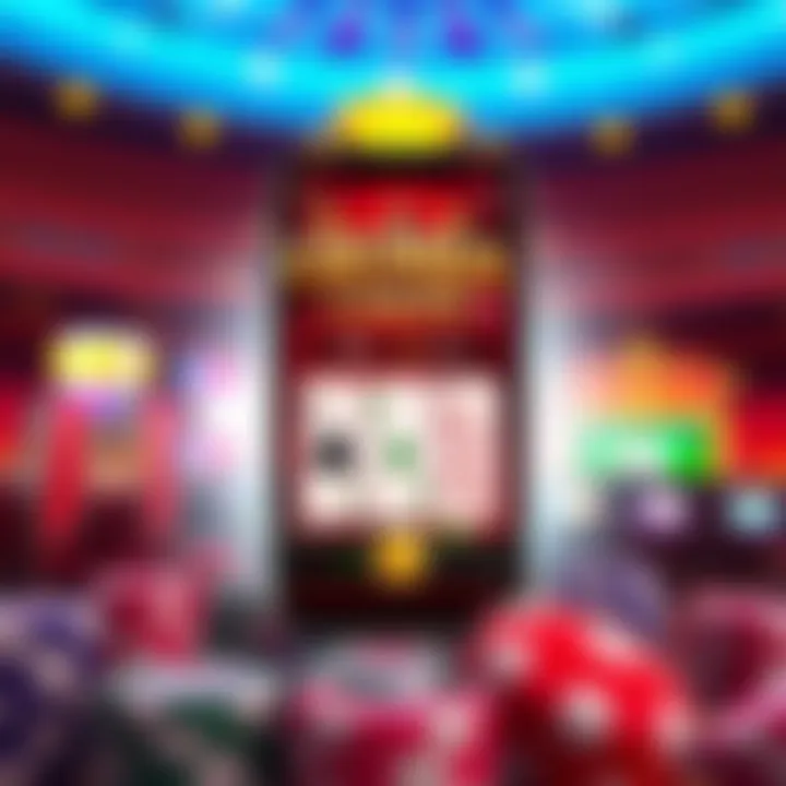 Screenshot of Chumba Casino iPhone app interface