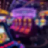 Illustration of digital gaming environment showcasing coin-free spins