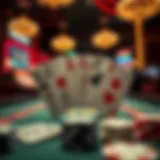 Visual representation of poker hand rankings