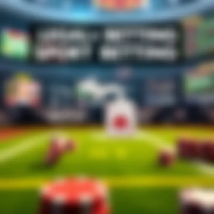 An infographic depicting the legal framework surrounding sports betting in Michigan