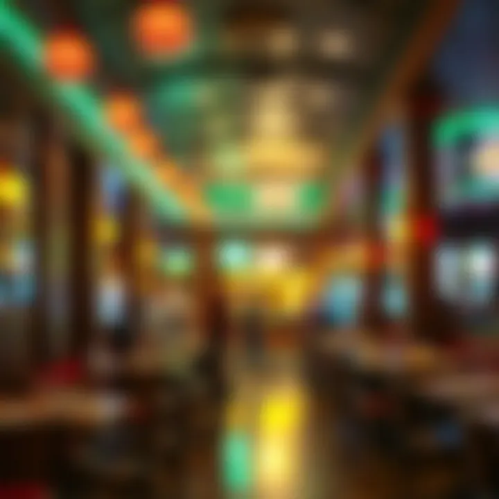 Casual Dining Vibes Near Mt. Airy Casino Vibrant casual eatery atmosphere