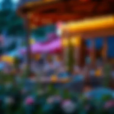 Charming Outdoor Dining Near Mt. Airy Casino Cozy outdoor dining setting