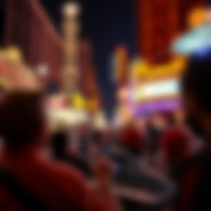 Energizing Performances in the Heart of Las Vegas Live entertainment performance on Fremont Street