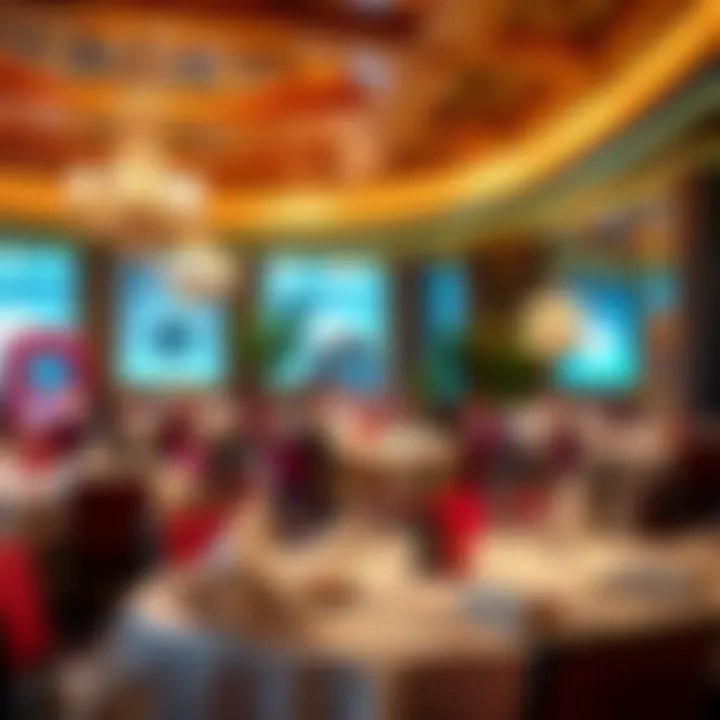 A luxurious dining area within the Eldorado Casino highlighting the culinary experience