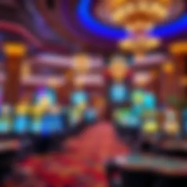 Luxurious gaming floor of Encore Boston filled with diverse gaming options