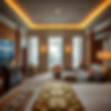 Elegant Room Interior Elegant room interior showcasing luxury furnishings