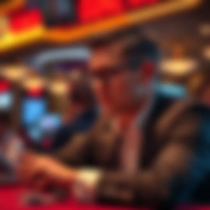 A thoughtful player reflecting on their budget management