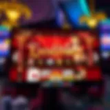 A vibrant depiction of the Excalibur Online Casino homepage showcasing its unique interface.