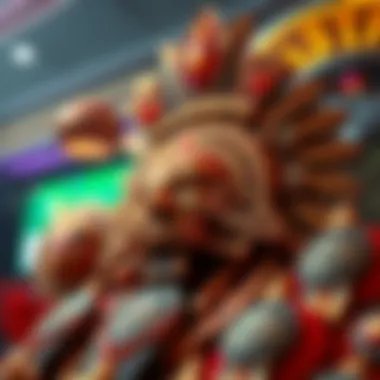 Artistic interpretation of Aztec culture integrated into the gameplay