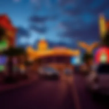 A stunning view of Florida's iconic casino location