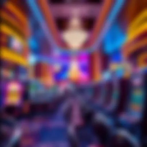 Luxurious casino interior showcasing vibrant gaming floor