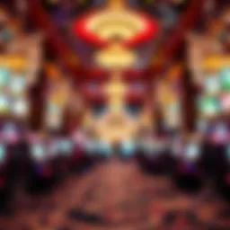 Luxurious casino interior showcasing vibrant gaming atmosphere