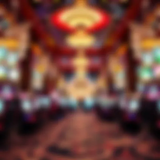 Luxurious casino interior showcasing vibrant gaming atmosphere