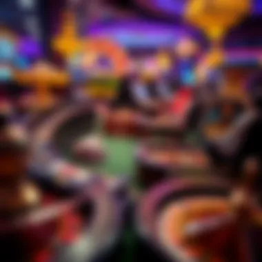 A collection of various casino games highlighting diversity