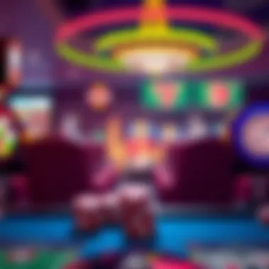 An illustration representing instant play features in online casinos