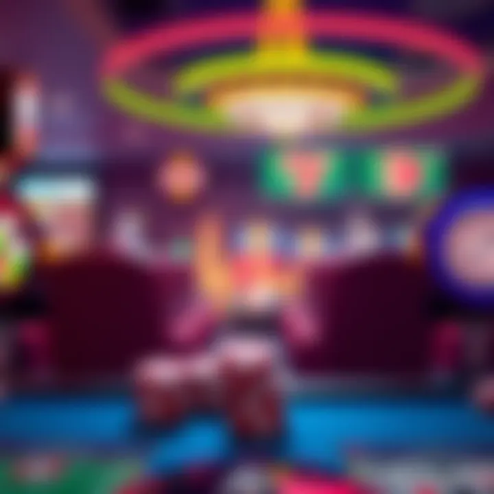 An illustration representing instant play features in online casinos