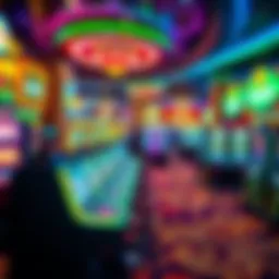 Borgata Casino's vibrant gaming floor showcasing the excitement of promotions