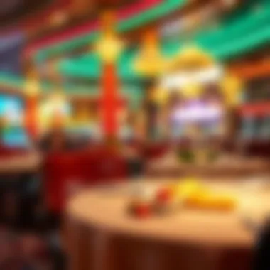 Diverse dining options available at Caesar's Hotel