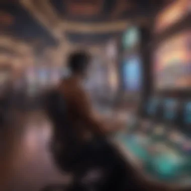 Evolution of Online Gaming Landscape A futuristic depiction of the online gaming landscape and its evolution