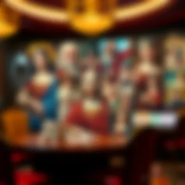 A collage of Da Vinci artworks inspiring various casino game themes