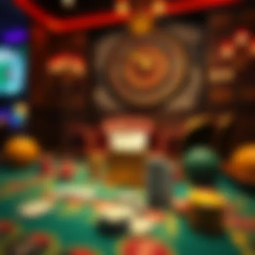 Creative DIY Casino Game Setup
