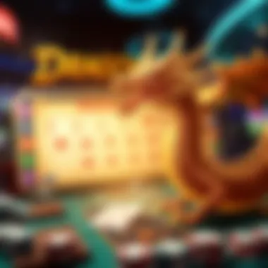 Intricate design of Dragon Cash game interface