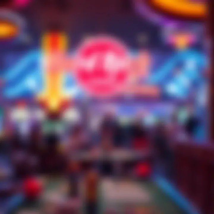 Promotional event with engaging activities