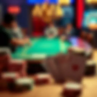 Winning Strategies for Five Card Draw Poker A strategic layout showcasing tips for winning at poker