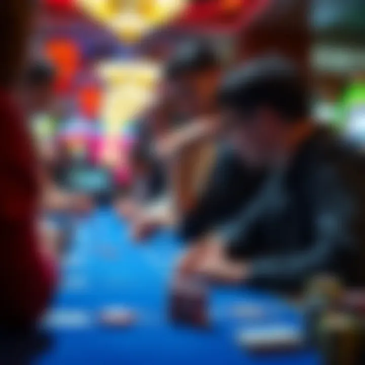 Social interaction in online casino games