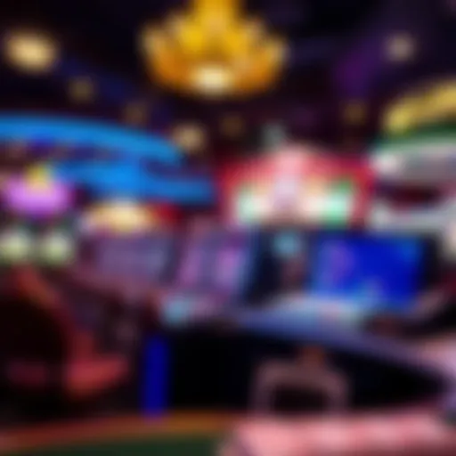 Virtual gaming experience on Facebook