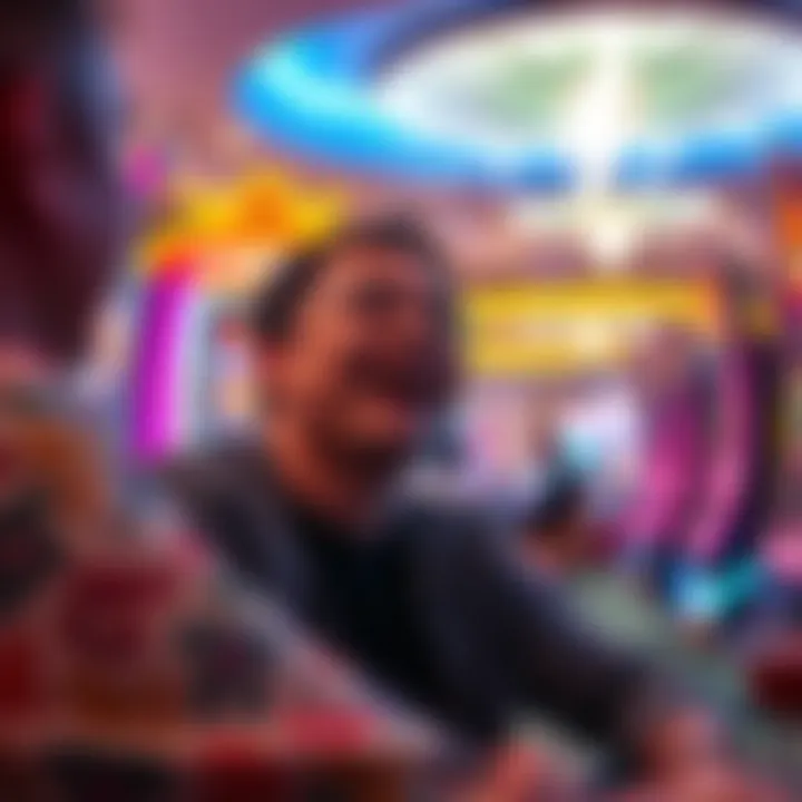 Excitement of Playing Free Lightning Casino Games Player experiencing the thrill of free lightning casino games