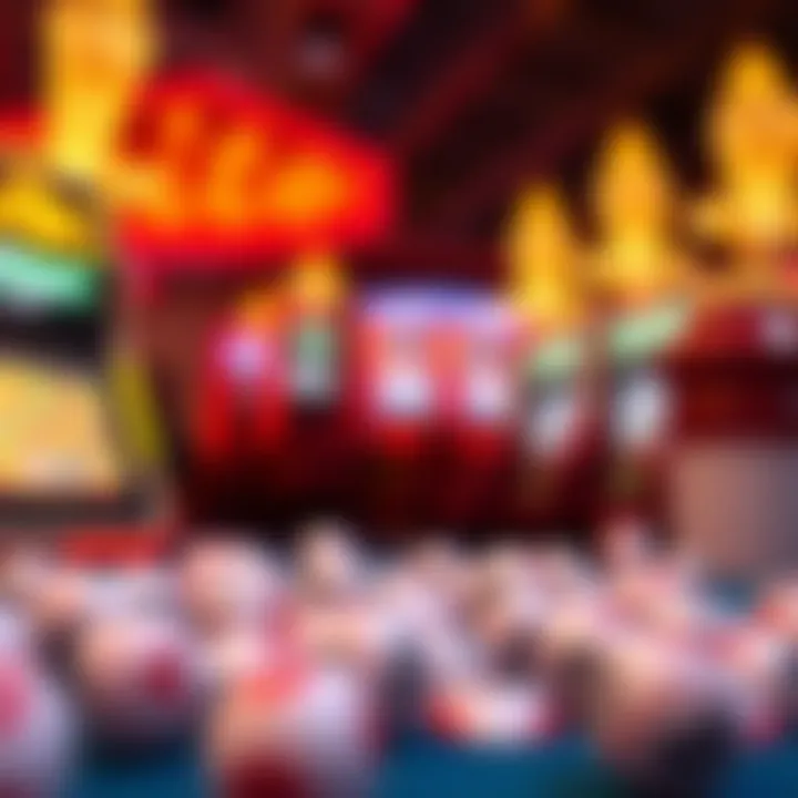 A visual metaphor for the thrill of participating in lottery draws